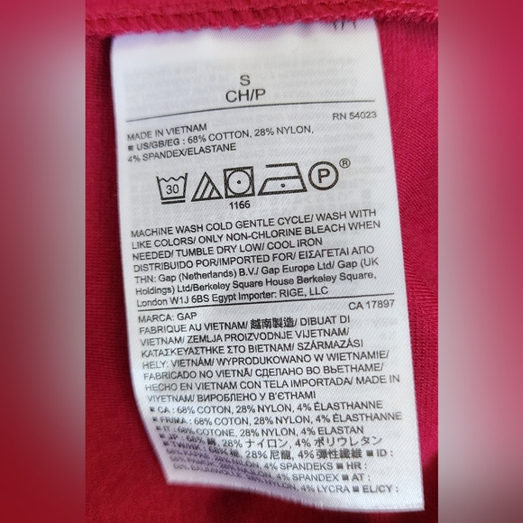 Gap Swing Skirt Women's Size Small New With Tags NWT Maroon Cranberry Dark Red - Picture 5 of 5